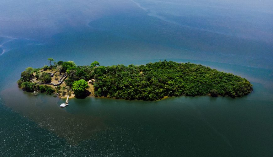 Bunce Island from above